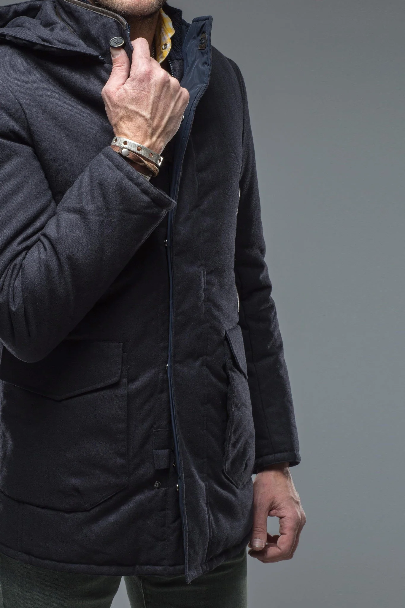 Kipling Coat In Navy - Image 4